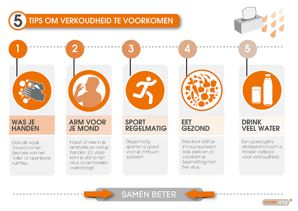 tips bij verkoudheid